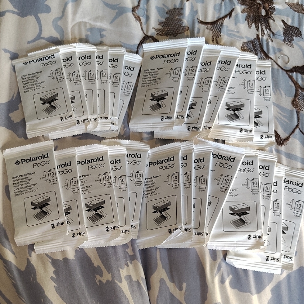 Polaroid PoGo ZINK Photo Paper Packs